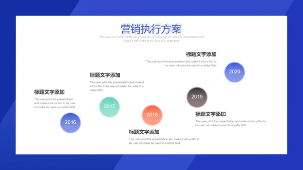 互联网风格营销策划方案通用PPT模板