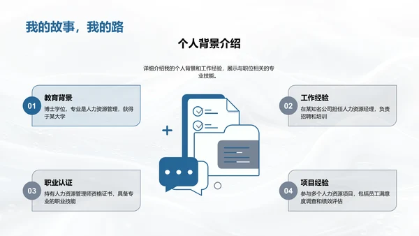 竞聘述职报告PPT模板