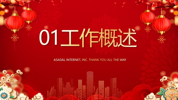 街道年末联欢会2022年终总结新年计划PPT