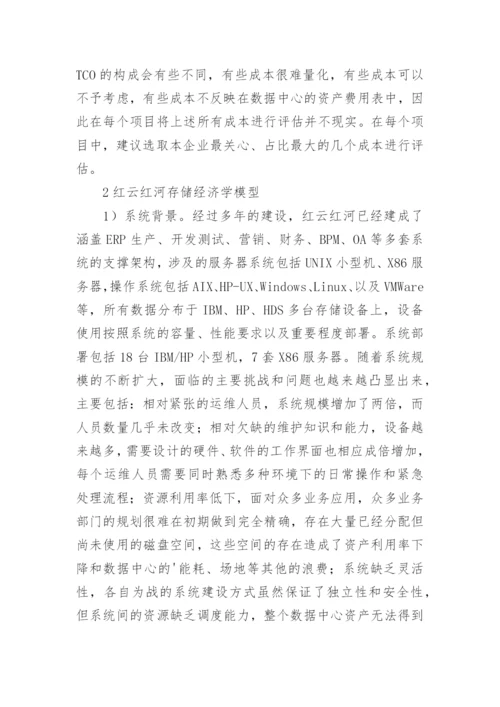 存储经济学探析的经济学论文.docx