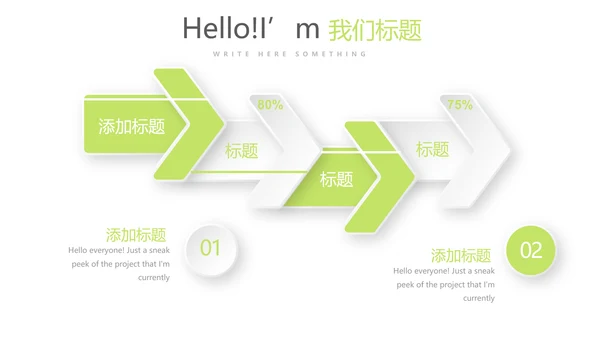 绿色小清新牙科健康动态PPT
