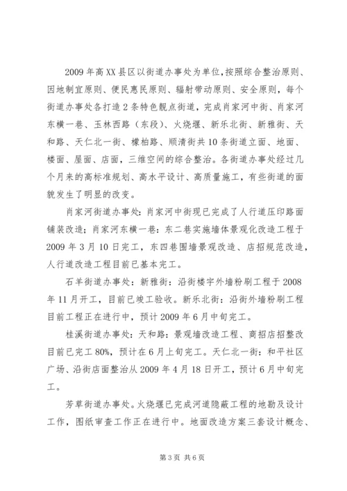 城乡环境综合整治工作情况汇报.docx