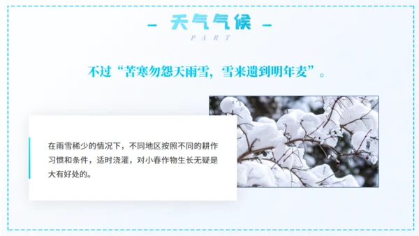 大寒冰天雪地通用PPT模板