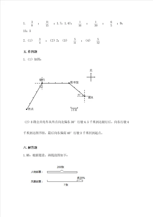 小学数学六年级上册期末考试卷含答案综合卷