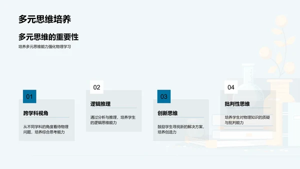 物理教学的跨学科探索PPT模板