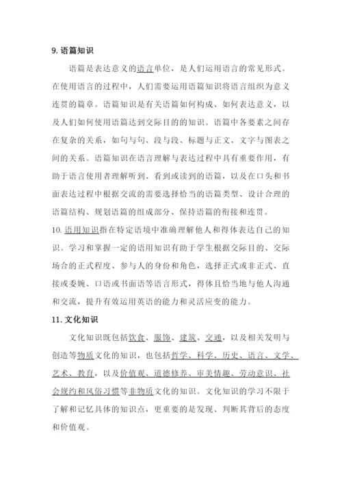 2022年义务教育英语课程标准(2022年版)测试题2套及答案(含课标解读).docx