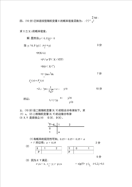 昆明理工大学试卷