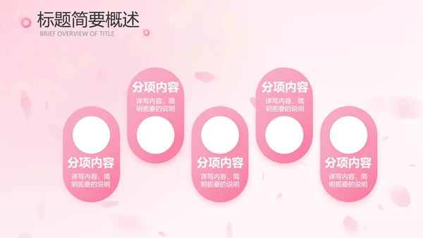 粉色唯美背景工作总结汇报动态PPT