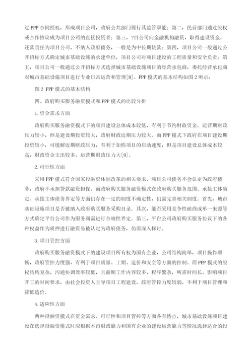 浅析城市基础设施项目中两种融资模式1.docx