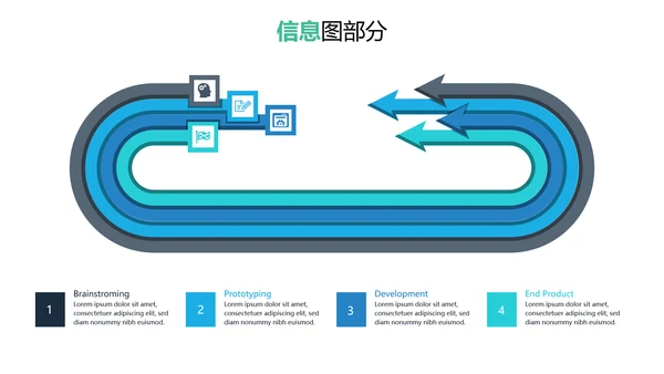 现代风格创意公司简介商务汇报PPT模板