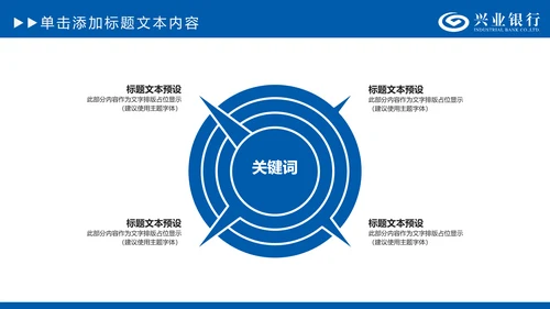兴业银行金融理财专用动态PPT模板