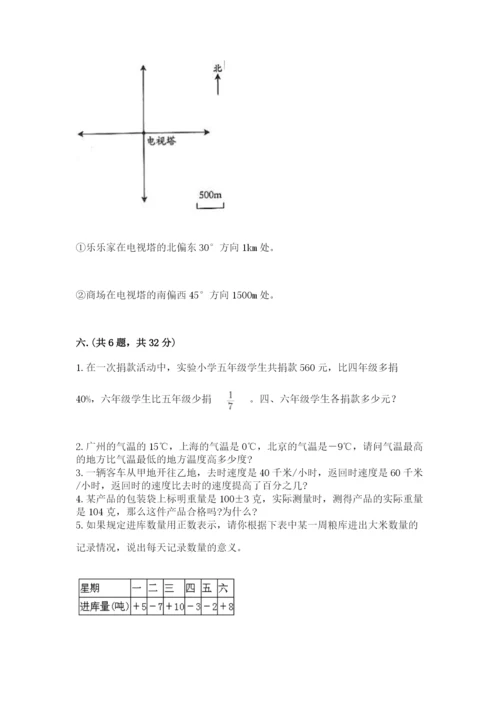 青岛版数学小升初模拟试卷及参考答案【b卷】.docx