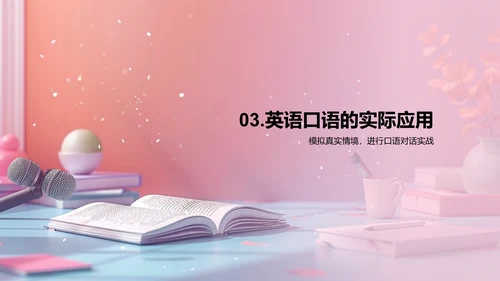 英语口语实战报告PPT模板