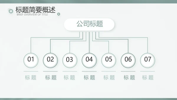 简约高级绿室内设计方案汇报工作总结汇报PPT