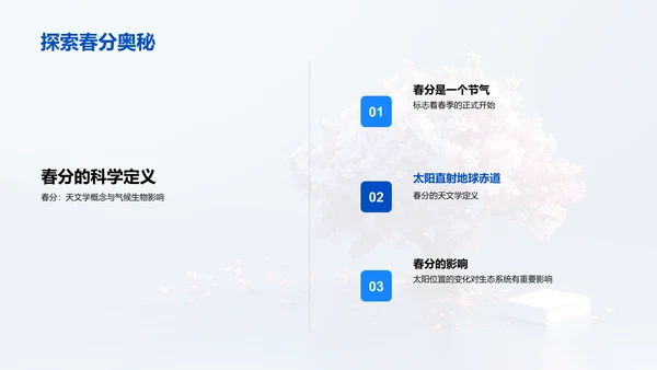 春分节气教育应用PPT模板