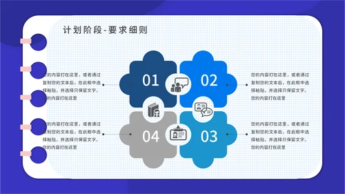 PACA项目实施报告通用PPT模板