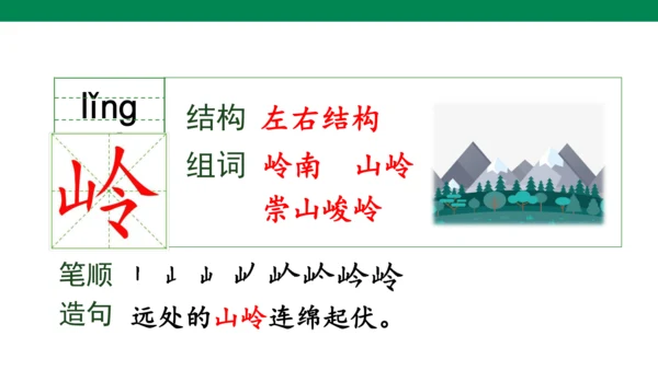 部编版二年级语文下册15古诗二首 晓出净慈寺送林子方 课件