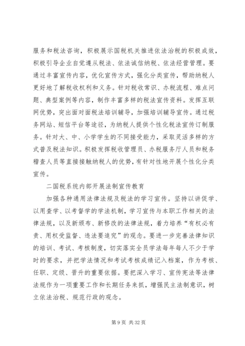 六五普法情况要点5篇.docx