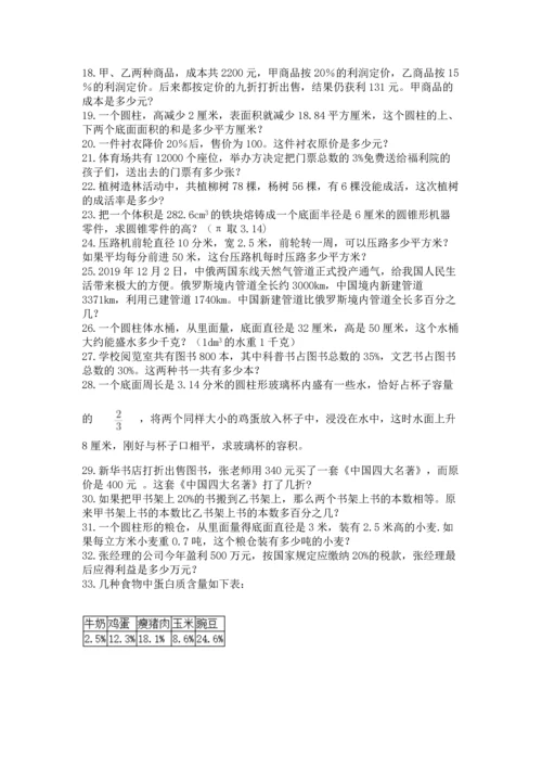 小升初数学应用题50道精品【名师推荐】.docx