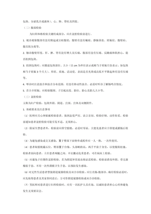 妇科学临床技能操作专项规程.docx