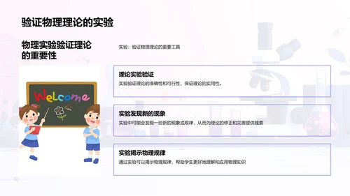 物理实验揭秘PPT模板