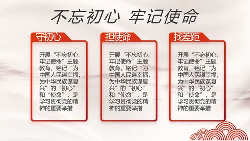 党支部党史学习教育工作总结动态PPT