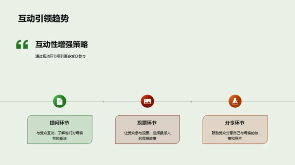 母亲节报道全新篇章