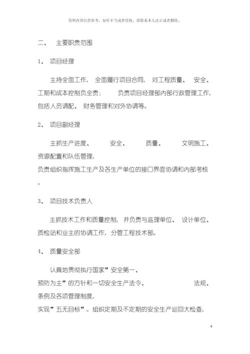 护壁井施工方案模板.docx