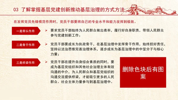 强化基层党建创新推动基层治理党课ppt