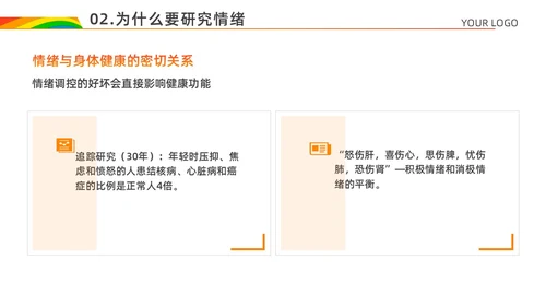 红色白色简约风情绪心理学与情绪管理主题班会PPT模板