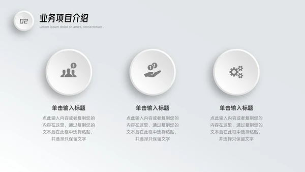 微粒体商业计划书PPT模板