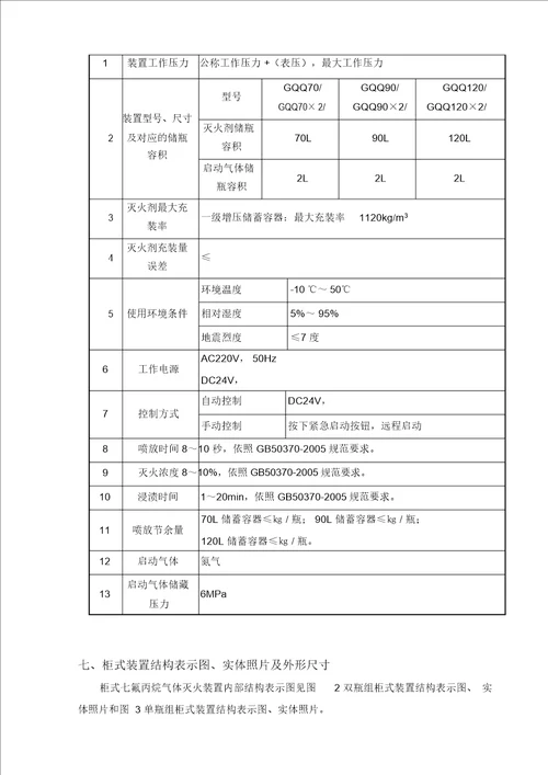 无管网式气体灭火系统设计