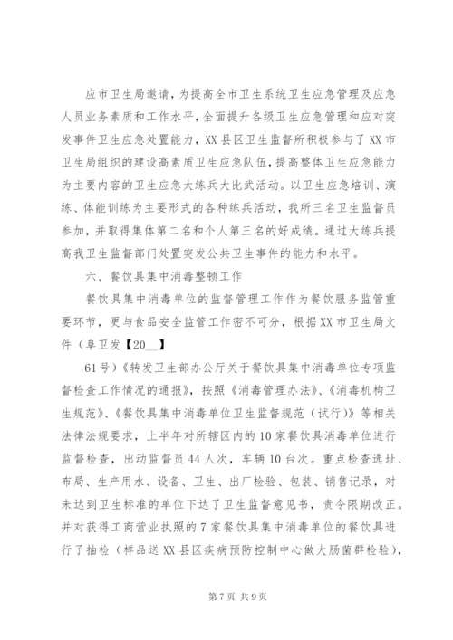 县卫生监督所工作总结范文.docx