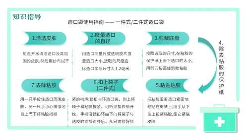 绿色简约医疗肠梗阻疑难病例讨论清新插画风内容型PPT