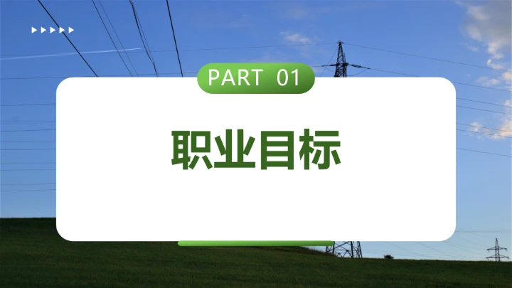 电气工程和自动化专专业大学生求职综合能力展示职业生涯规划