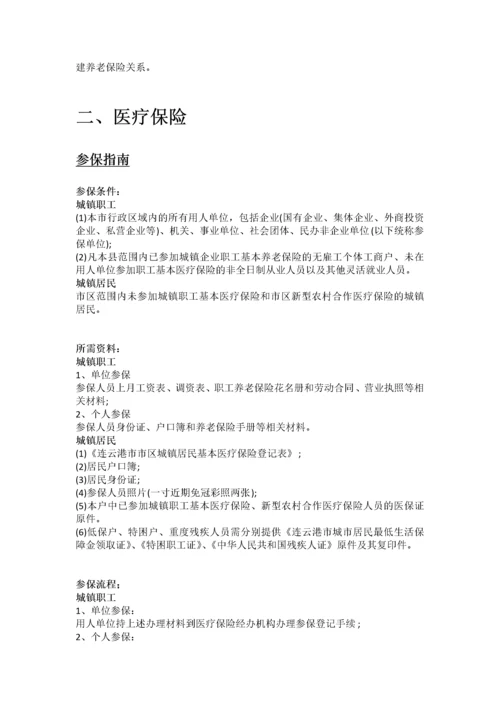 连云港市五险一金办事指南.docx