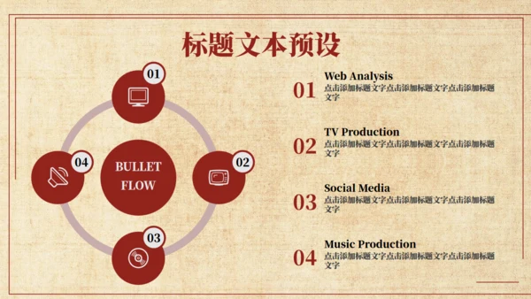 怀旧风格五四青年节通用PPT母版