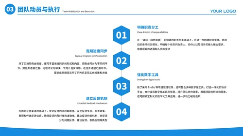 蓝色商务20XX年项目启动仪式大会PPT模板