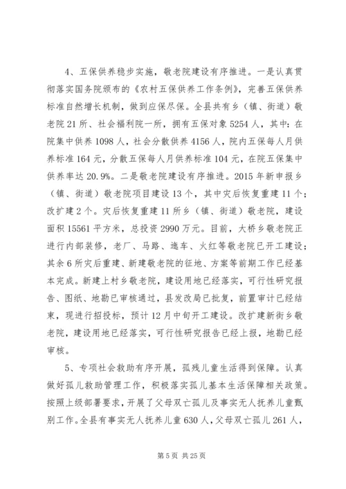 乡镇民政局年度重点项目工作总结暨工作计划.docx