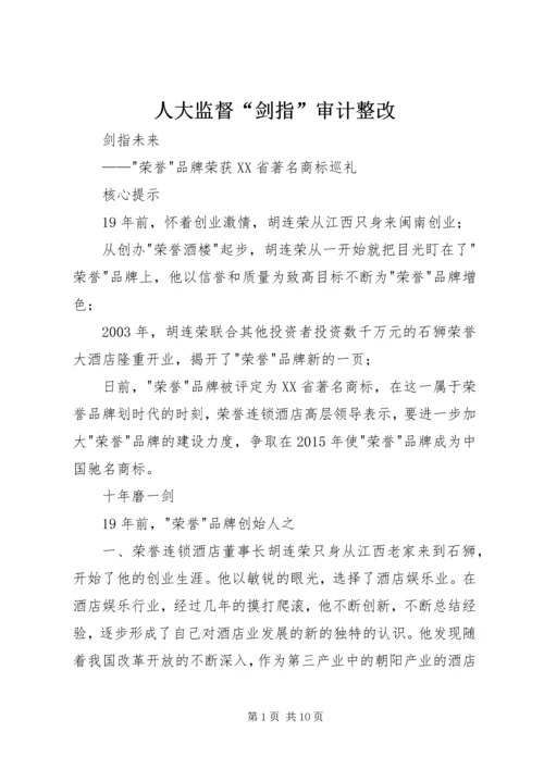 人大监督“剑指”审计整改.docx