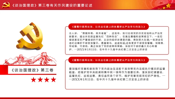 做一个弘扬新风正气的好干部党课PPT作风