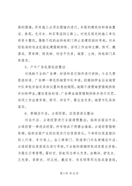 鱼市镇集镇环境卫生垃圾实施评估方案[大全5篇].docx