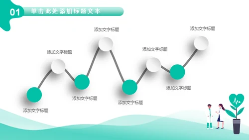 医疗机构医生工作汇报通用PPT模板