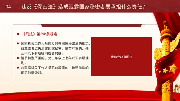 党员干部保密警示教育专题党课PPT