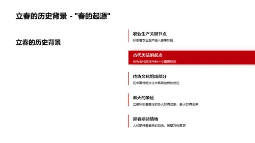 探索立春文化