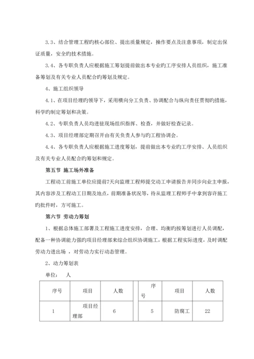 玻璃鳞片内防腐综合施工专题方案.docx