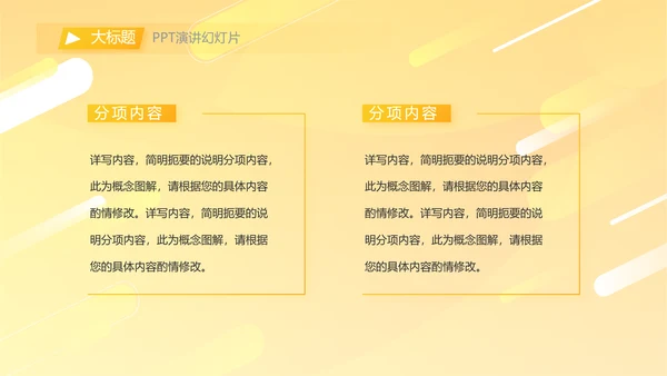 橙色大气外卖述职报告动态PPT模板