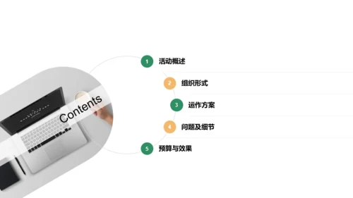 绿色简约风市场营销活动方案策划书PPT模板下载