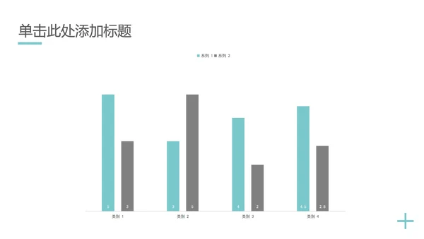 天蓝简约工作汇报总结PPT模板
