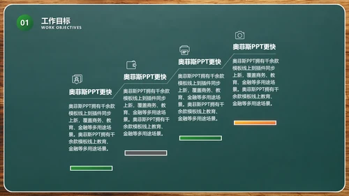 商务风通用工作成果展示